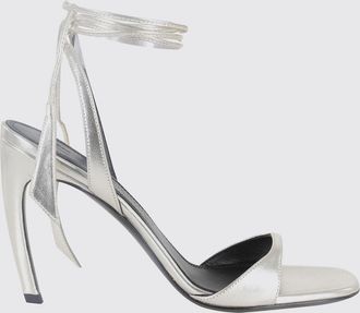 The Attico Sandalo Ora The Attico in pelle laminata