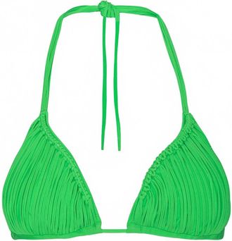 PQ Swim Matcha Skyla Triangle Top In Green