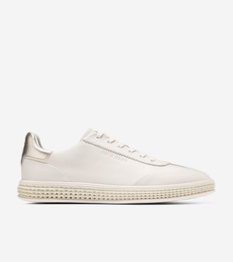Cole Haan Womens GrandPr&oslash; Turf SkyWeave Sneakers - White Size 10.5