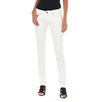 Met Met, Mujer, Vaqueros, Blanco, Talla: W27