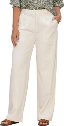Envii Broeken, Dames, Beige, 2Xl, Polyester, Endore Pants 7092