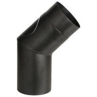 Ala Curva Porcellanata 45 C/ispez D 12cm Nero Opaco Top