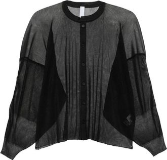 CFCL Cascade Lucent Buttoned Panelled Top
