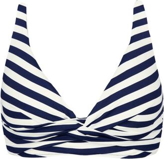 Barts Yadbor Multifit Top Bikini-Top f&uuml;r Damen | blau/wei&szlig;