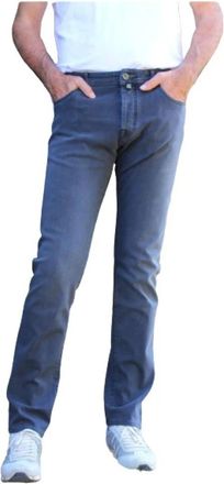 Jacob Cohen Slim-fit Broek - Heren - Slim Fit Broeken - Blauw - W29 - Katoen - Broeken