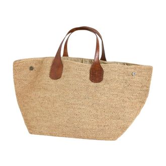 Ibeliv Rio Tea Bag - Dames - Handtassen - Beige - ONE Size - Katoen - Tassen