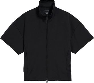 adidas Y-3 SS Windbreaker Zwarte Jas - Dames - Outdoorjassen - Zwart - XS - Fitness