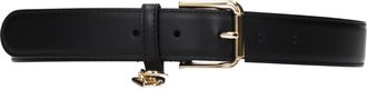 Dolce & Gabbana Dolce&Gabbana Damens Lederg&uuml;rtel Schwarz