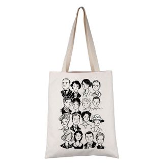Generic PYOUL British TV Show Inspired Gift D TV Show Character Tote Bag TV Show Merch (D TV Show Tote)