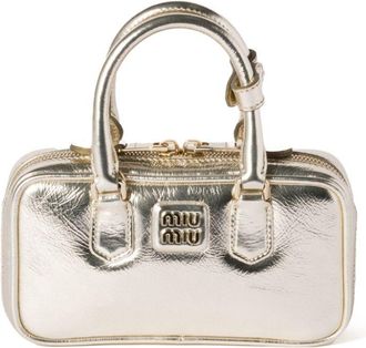 Miu Miu mini Arcadie tote bag - Silver