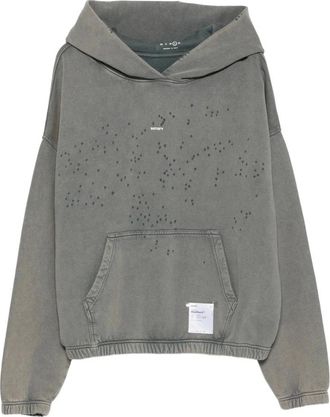SATISFY Moth Tech Hoodie - Heren - Hoodies - Zwart - L - Katoen - Hoodies & sweatvesten