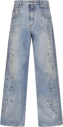 Ermanno Scervino Jeans Baggy Couture - - Jeans - Donna - Blu - S
