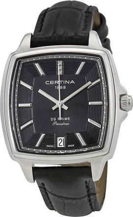 Certina DS Prime Black Dial Ladies Watch C028.310.16.056.00