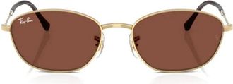 Ray-Ban Zonnebrillen - Dames - Zonnebrillen - Geel - 58 MM - Accessoires