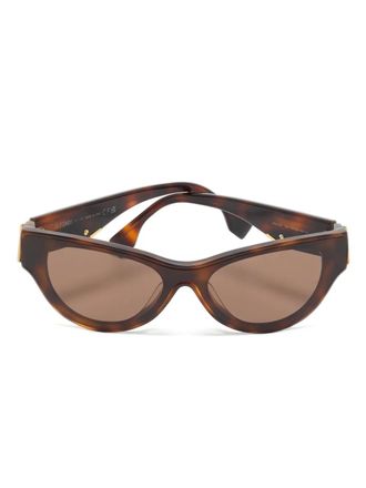 Fendi cat-eye sunglasses - Brown
