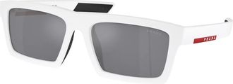 Prada Linea Rossa PS 02Zsu - male - Prada - Sunglasses - White - 58 MM - Accessories