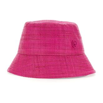 Ruslan Baginskiy Bucket Hat With Logo - female - Ruslan Baginskiy - Accessories - Pink - S - Accessories