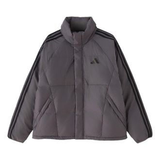 adidas 3S Light Weight Down Jacket Asia Sizing Grey LE4992