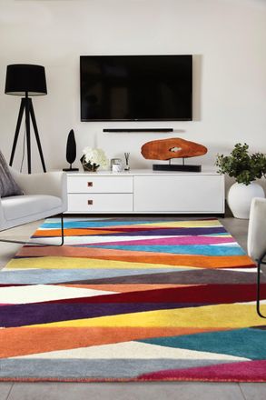 Origin Store Shard Brights Multi | Size: 80 cm x 150 cm