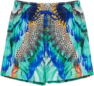 Camilla Costume da bagno con stampa grafica - Blu