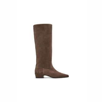 Steve Madden Womens Suede Dantelle 295 Boots - Camel - Size UK 5