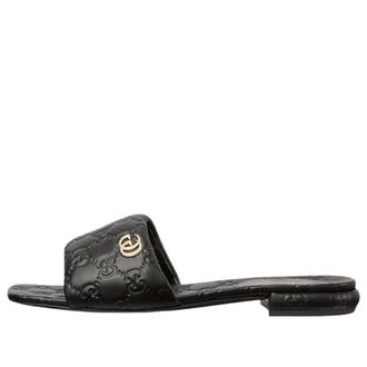 Gucci (WMNS) Gucci GG Slides Black 816330-AAEA2-1000