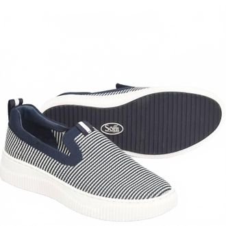 S&ouml;fft Womens Frayda Slip-On Sneakers In Navy