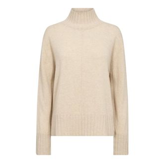 Mos Mosh Maglia Girocollo in Cashmere Aima - - Knitwear - Donna - Beige - L