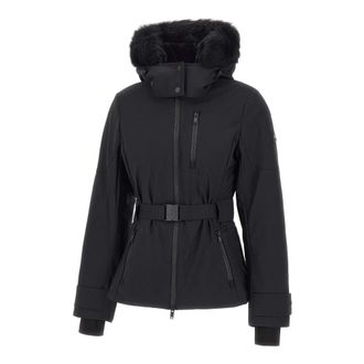 Moose Knuckles Dames, Jassen, Zwart, Maat: S Nylon