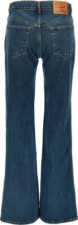 Y / Project Evergreen Hook and Eye Jeans - Blue