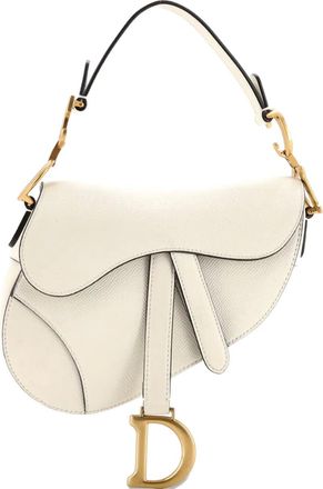 Dior Saddle Handbag Leather Mini shoulder bag - Beige