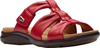 Clarks Kitly Slide Leather Sandal
