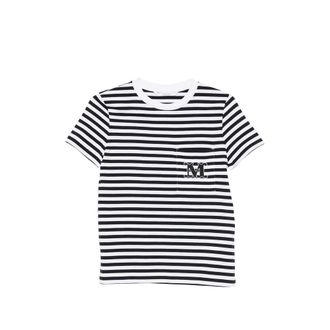 Max Mara Striped Patch Pocket T-shirt