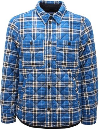 Officina36 Royal Shirt Jacket - Heren - Zomerjassen - Veelkleurig - S - Leer - Jassen
