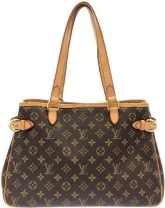 Louis Vuitton Pre-owned Batignolles Horizontal Monogram Tote Bag - Dames - Vintage Schoudertas - Bruin - ONE Size - Vintage