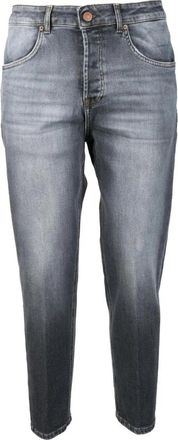 Michael Coal Stretch Denim Jeans - Heren - Slim Fit Jeans - Grijs - W34 - Denim - Jeans