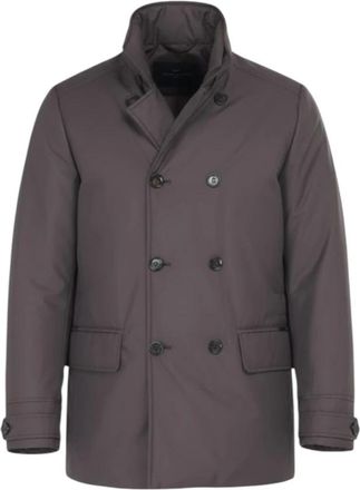 Moorer Bas Turandot Jacket - Heren - Winterjassen - Grijs - XL - Leer - Jassen