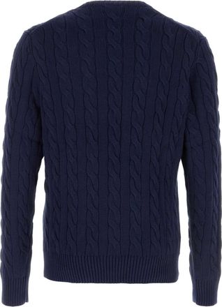 Polo Ralph Lauren Mens Driver Sweater Navy Cotton