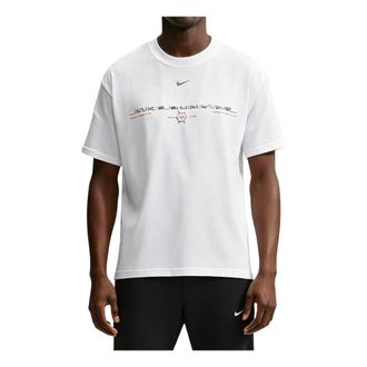 Nike T-Shirt White Reflective Silver IV7352-100