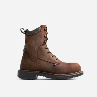 Red Wing Shoes Mens Dynaforce Steel Toe Boot In Brown