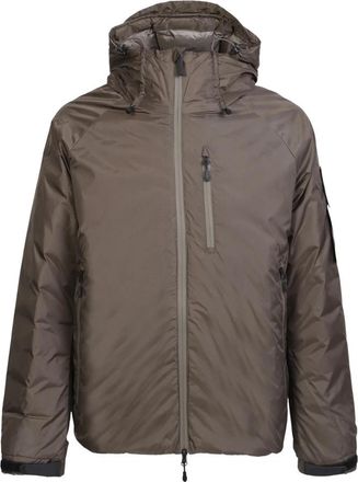 Outhere Gewatteerde capuchonjas- stedelijke stijl - Heren - Zomerjassen - Groen - S - Polyester - Jassen