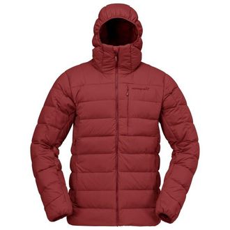 Norr&oslash;na Femund Down700 Zip Hood Daunenjacke f&uuml;r Herren | rot