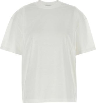 Prada White Cotton T Shirt
