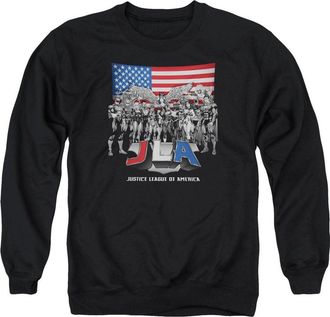 Gildan Justice League of America All American League Adult Crewneck Sweatshirt
