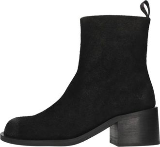 Massimo Santini Botines de Ante - Shoes - Mujer - Negro - 38 EU