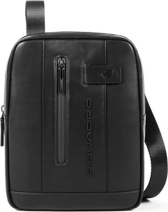 Piquadro Mens crossbody bag - Heren - Schoudertassen - Zwart - ONE Size - Tassen
