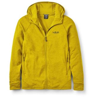 RAB Nexus Hoody Fleecejacke f&uuml;r Herren | gelb