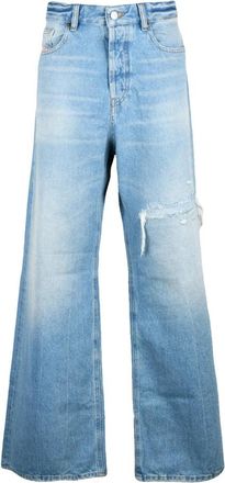 Diesel 1996 D-sire Jeans - Dames - Loose Fit Jeans - Blauw - W27 - Katoen - Jeans