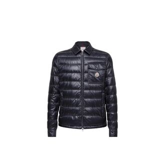 Moncler Moncler Mourillon Down Shirt Jacket, Men, Blue, Size: 1