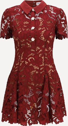 Self Portrait Abito corto in pizzo Woman 8